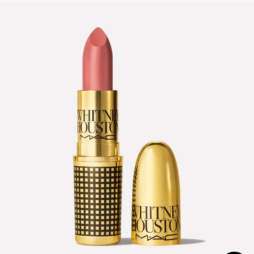 Mac cosmetics x Whitney Houston lipstick Nippy’s Moody Nude